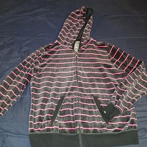 Nike velour zip hoodie